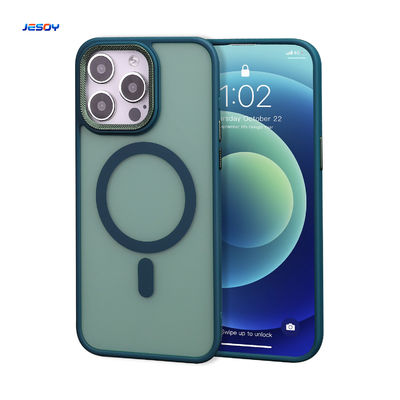 Un buen precio. Casco de teléfono magnético fuerte y mate para el iPhone 16 15 Pro Max en línea