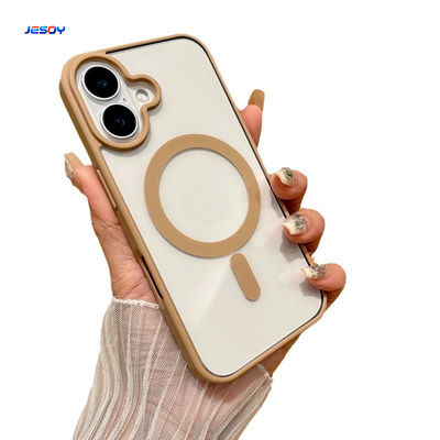 Bom preço. Colourful Bumper TPU PC Magsafe Phone Case Para iPhone Cover on-line