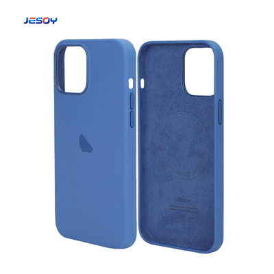 Good price Luxury Real Liquid Silicone Phone Cases Magsafe Magnetic For IPhone Samsung online