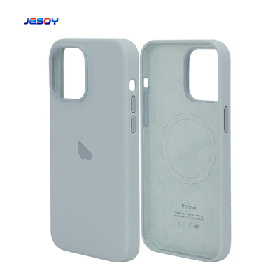 Good price Shockproof Liquid Silicone Phone Cases Microfiber Magnetic For IPhone online