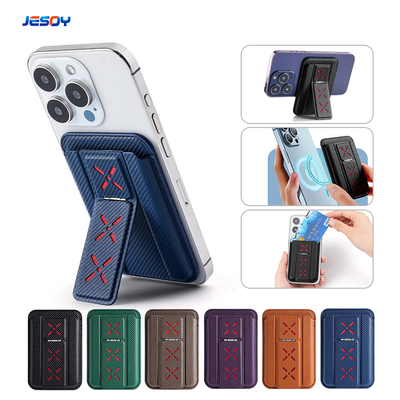 Harga yang bagus Origami Magsafe Wallet Slim Stand Grip Telepon Dan Pemegang Kartu untuk IPhone 16 on line