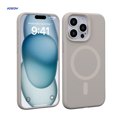 Хорошая цена. IPhone 14 13 Pro Max Magsafe Силиконовый корпус Ударная защита Мобильная крышка онлайн