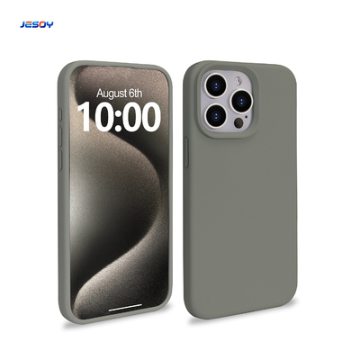 Good price Pink Liquid Silicone Soft Phone Case Silicon Mobile Phone Cover For IPhone 16 online