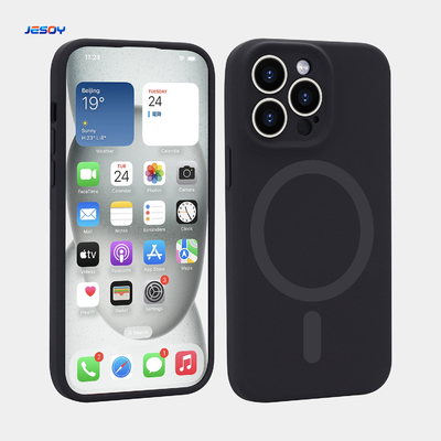 Giá tốt. Magnetic Real Liquid Silicone Magsafe Phone Case chống sốc cho iPhone 14 15 16 trực tuyến