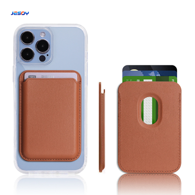 Giá tốt. PU Da Điện thoại MagSafe Wallet Đứng cho iPhone Và Samsung trực tuyến