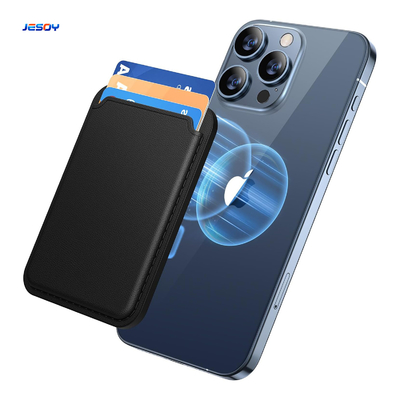 Good price Premium PU Leather Magnet MagSafe Wallet RFID Blocking For IPhone online