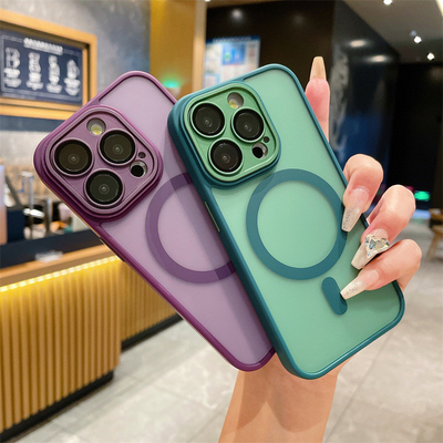 ราคาดี สะดวกต่อผิวหนัง Magnetic Safe Phone Case ครบครันป้องกันกล้อง กันกระแทก ออนไลน์