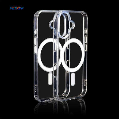 Giá tốt. Stong Magnetic Safe Case Bảo vệ rơi TPU rõ ràng Cho iPhone 12 13 14 Pro Max trực tuyến