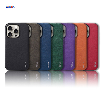 Good price Custom Magsafe PU Leather Phone Case Wallet For IPhone 16 15 14 Pro Max online