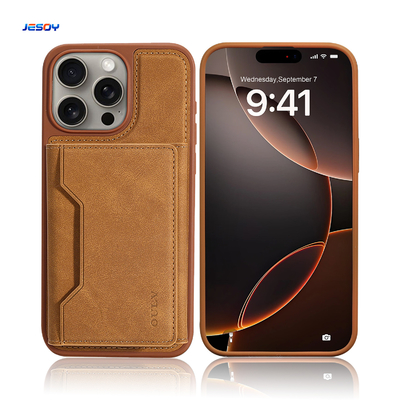 Un bon prix. Couverture en cuir Pu Magnétique étanche aux chocs pour iPhone 16 15 en ligne