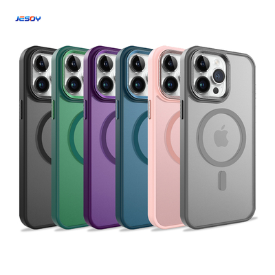 Good price Translucent Matte Magsafe Phone Wallet Shockproof Anti Fingerprint online