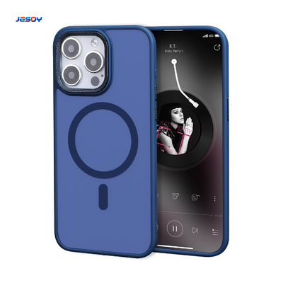 Bom preço. Capa Magnética Amigável para a Pele Capa Magsafe Para iPhone 13 14 Pro Max on-line