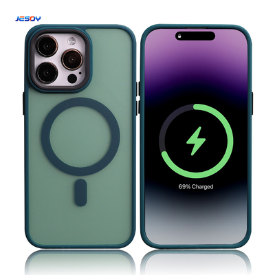 Custom Soft Matte Magsafe Phone Case Translucent back Phone Cover For IPhone 16