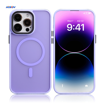 Good price Anti Fingerprint Magnet Phone Case Compatible Magsafe 12FT Drop Protection online