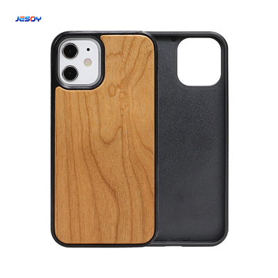Un bon prix. Casse téléphonique en bois Tpu en bambou naturel personnalisé pour iPhone en ligne