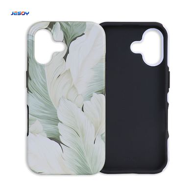 Un bon prix. 2 en 1 3D Film Sublimation étui téléphonique transfert de chaleur imprimé pour iPhone 16 Pro Max en ligne