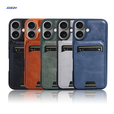 Luxury PU Leather Phone Case Magnetic Wallet Stand For Samsung S25