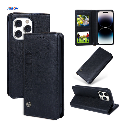 Good price Strap Flip I Phone Cases Leather Card Holder Phone Cover For Samsung S24 S25 Ultar online